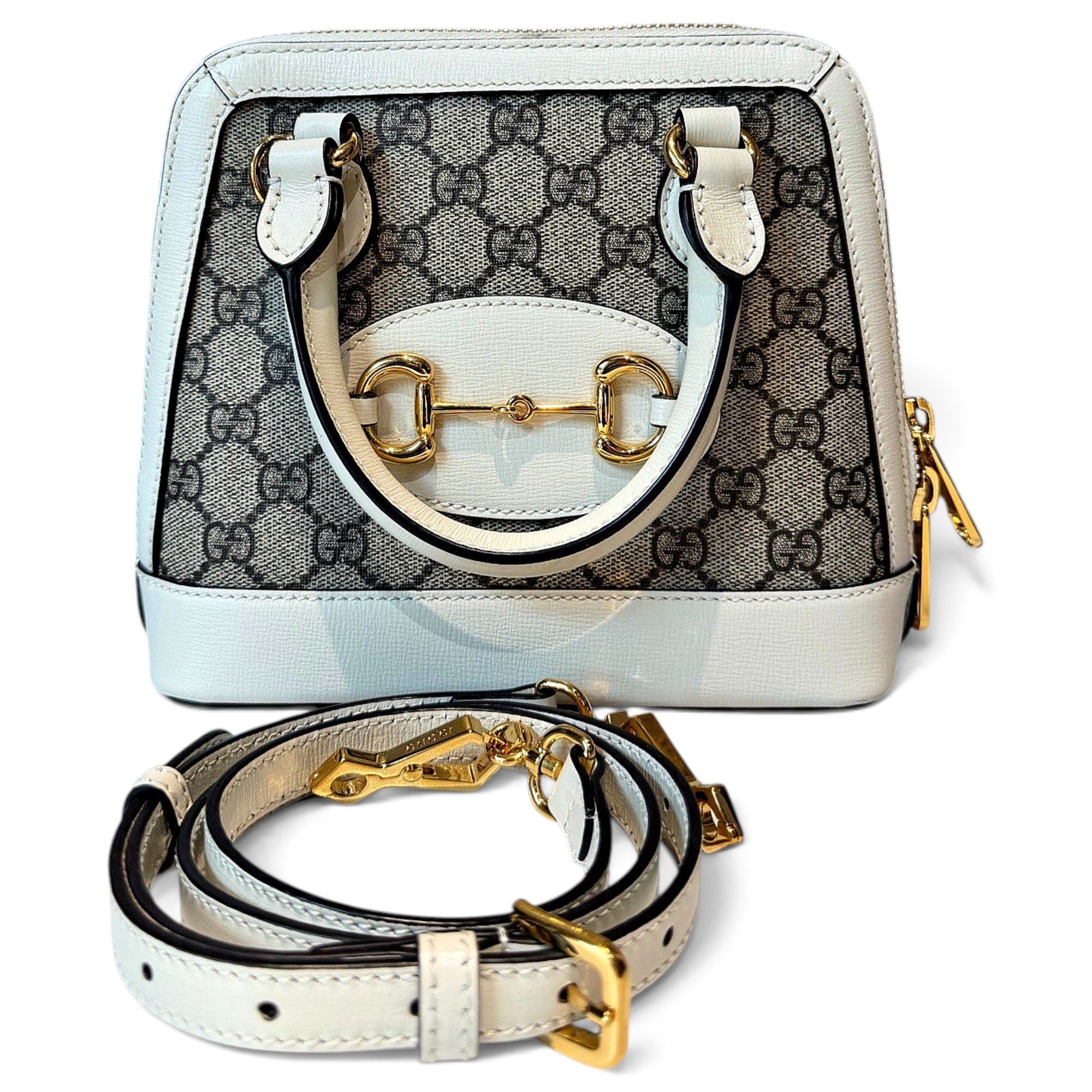 Handle Horsebit 1955 cloth handbag