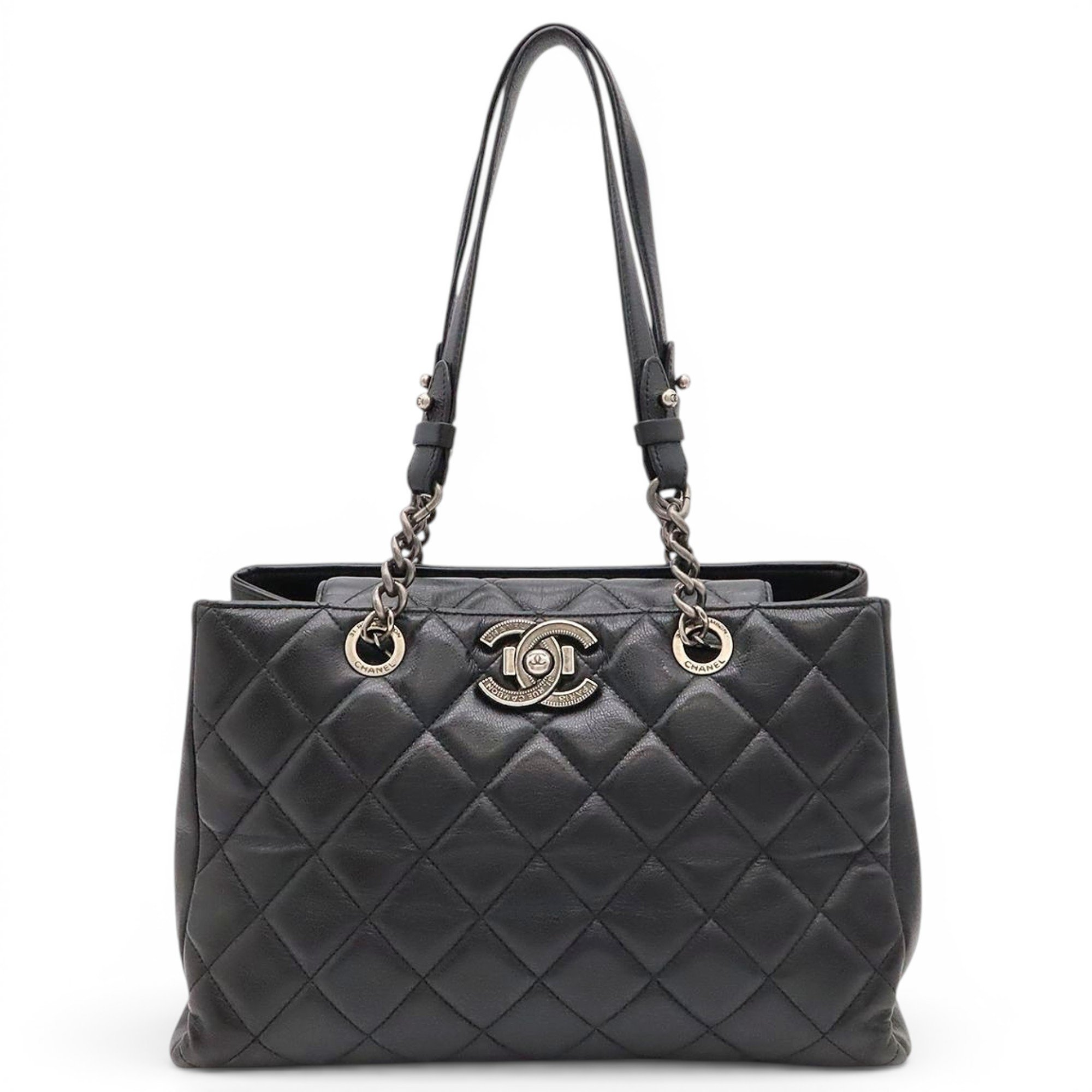 Boy leather tote