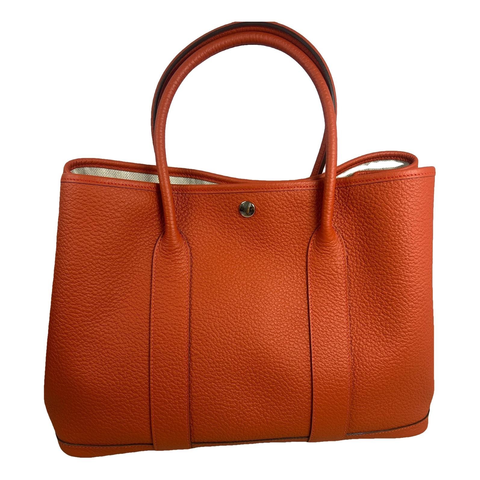 Garden Party leather tote
