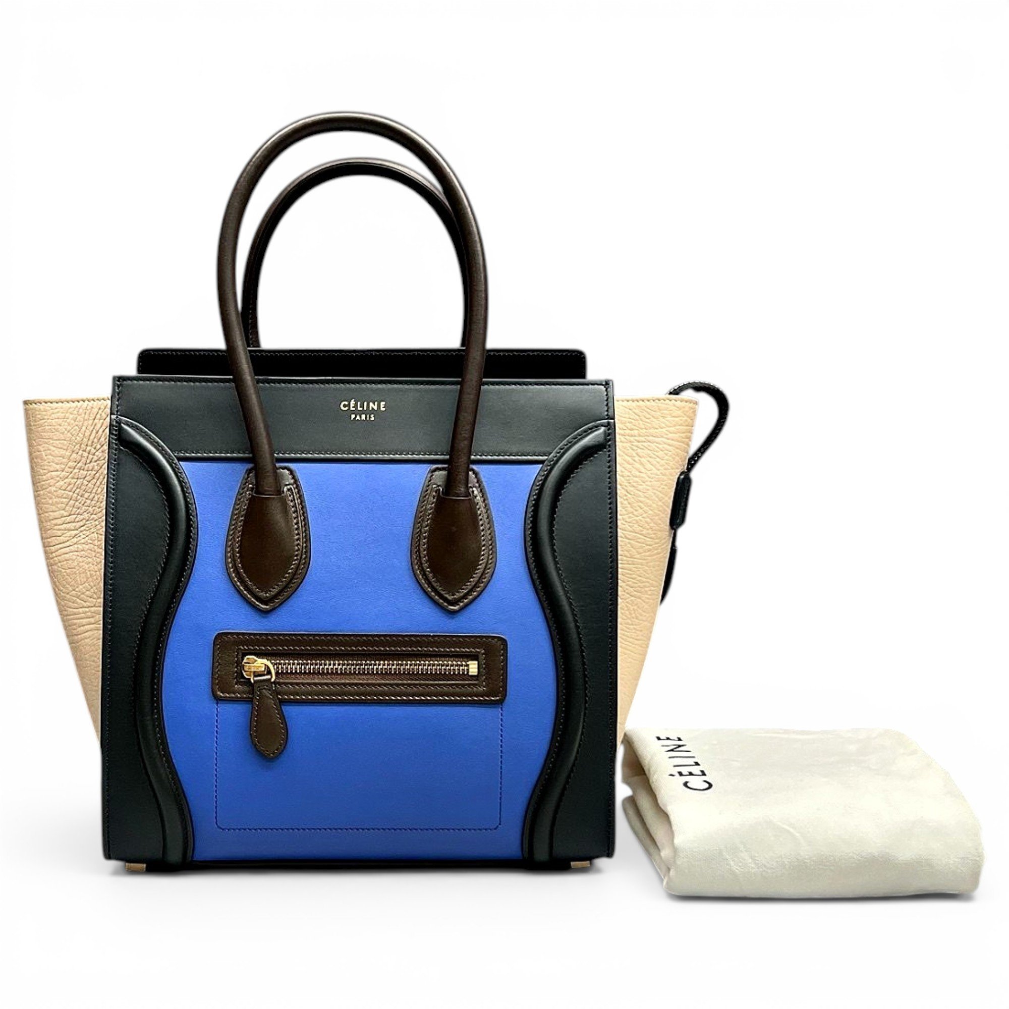 Luggage leather handbag