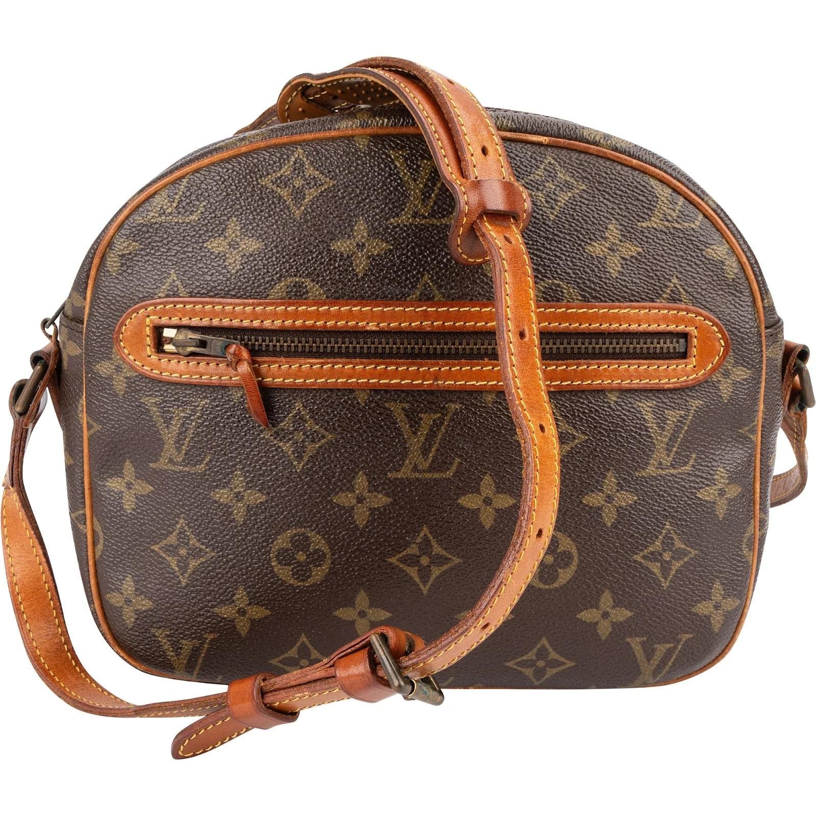 Senlis leather crossbody bag
