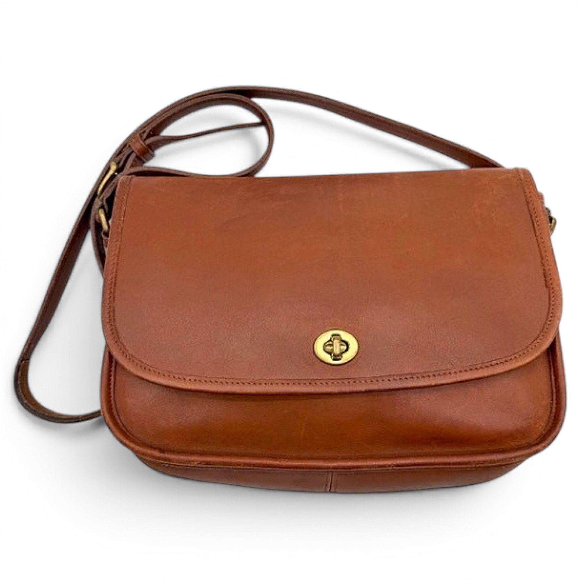 Leather crossbody bag