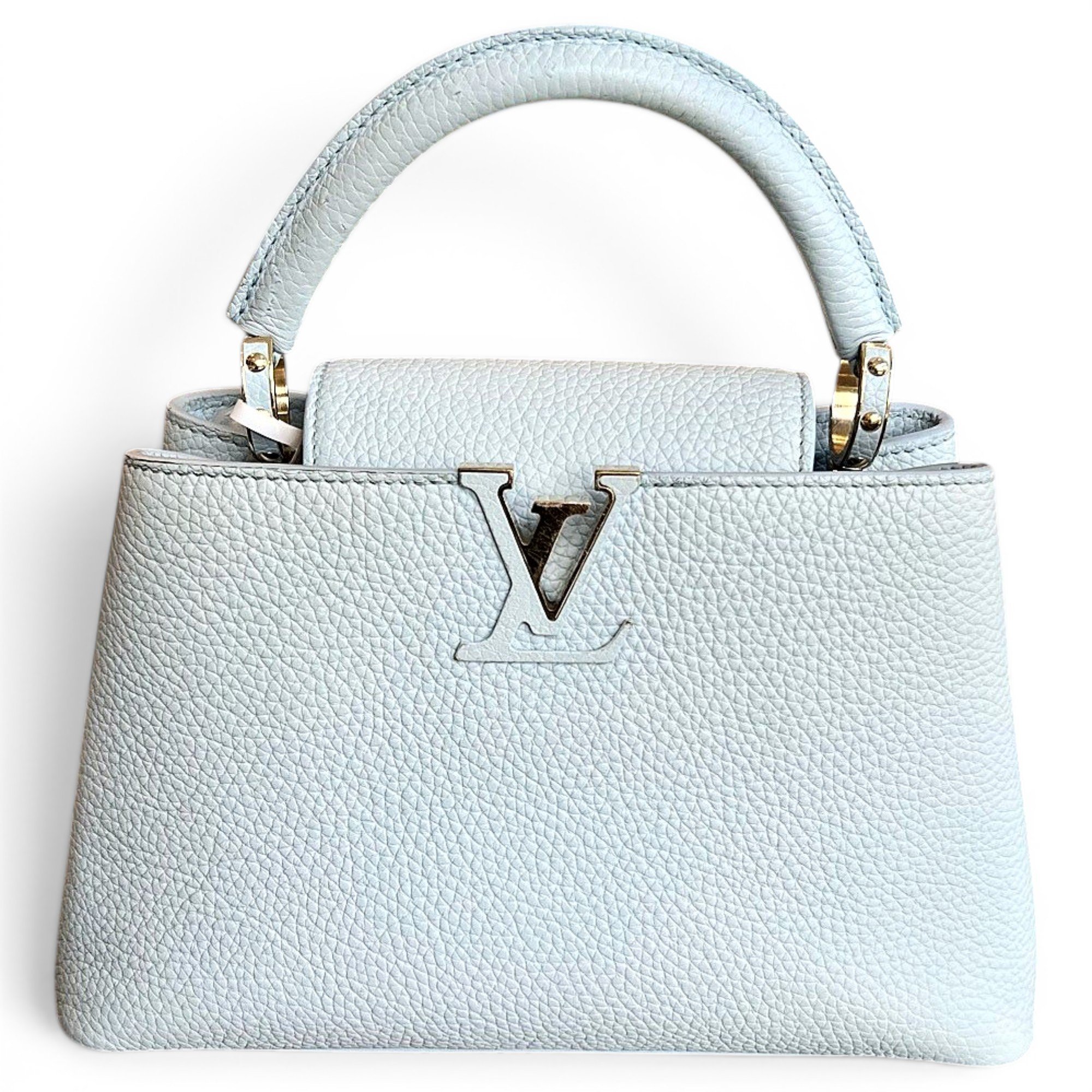 Capucines leather handbag