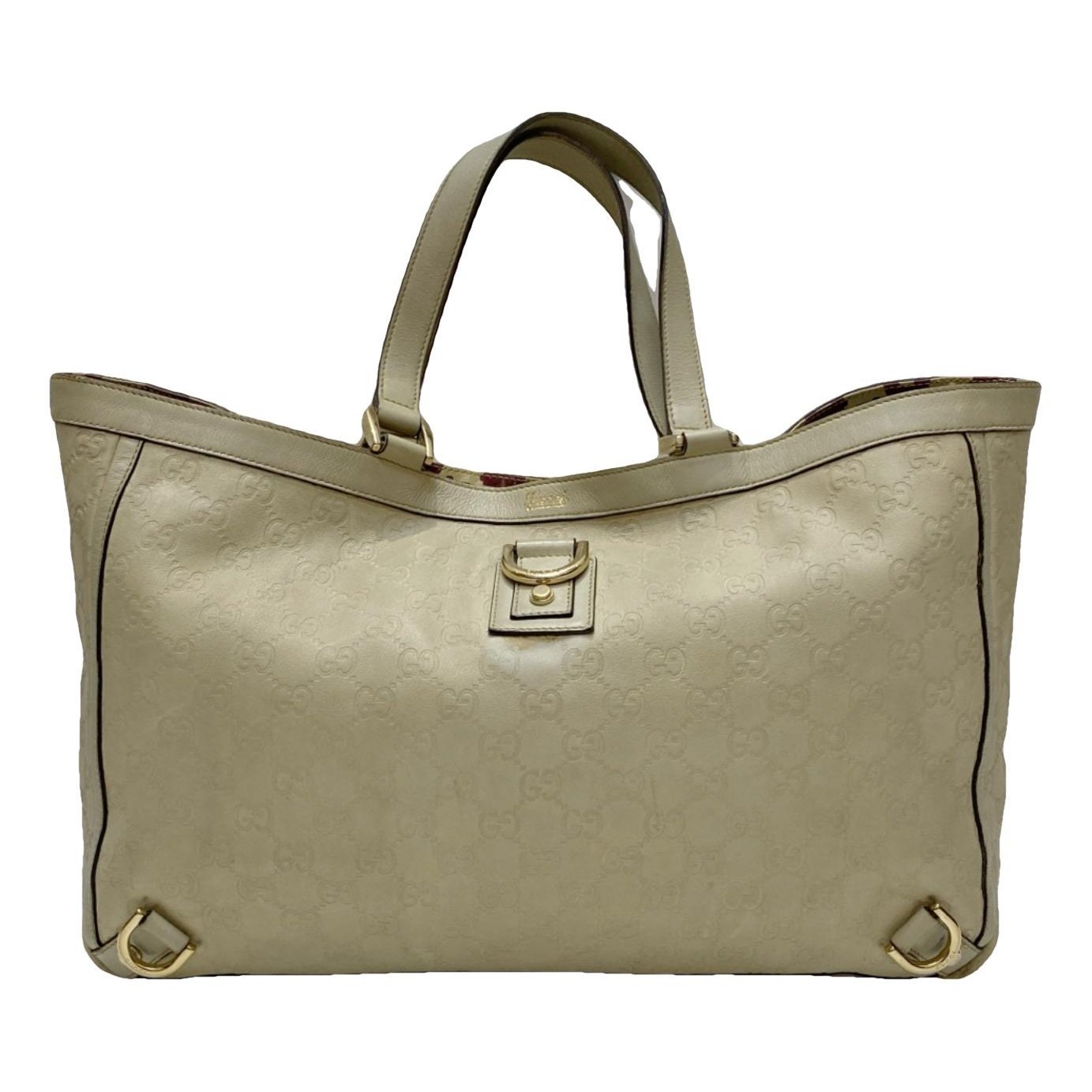 Leather tote