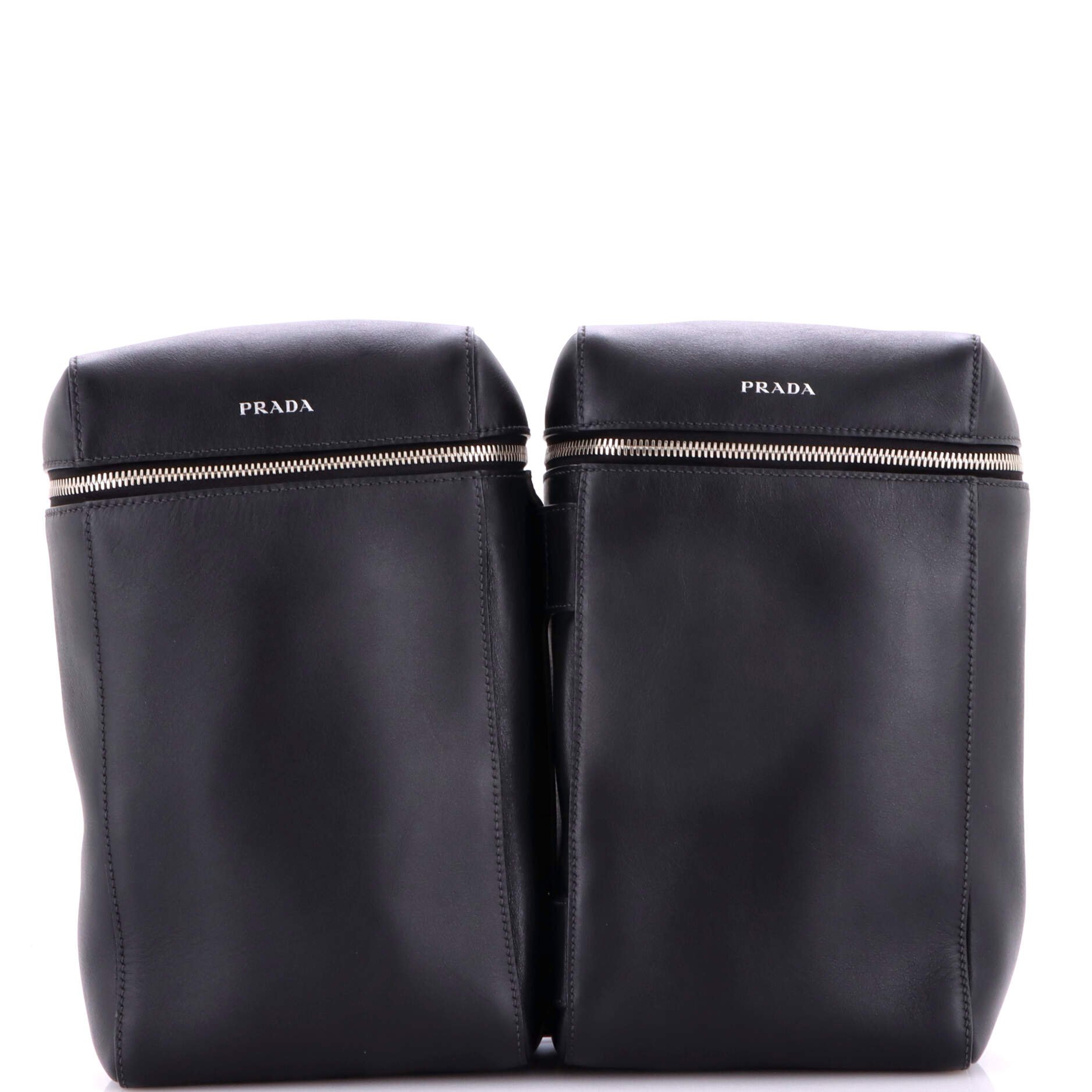 Prada Twin Pocket Backpack Leather