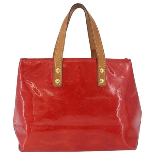 Reade patent leather handbag