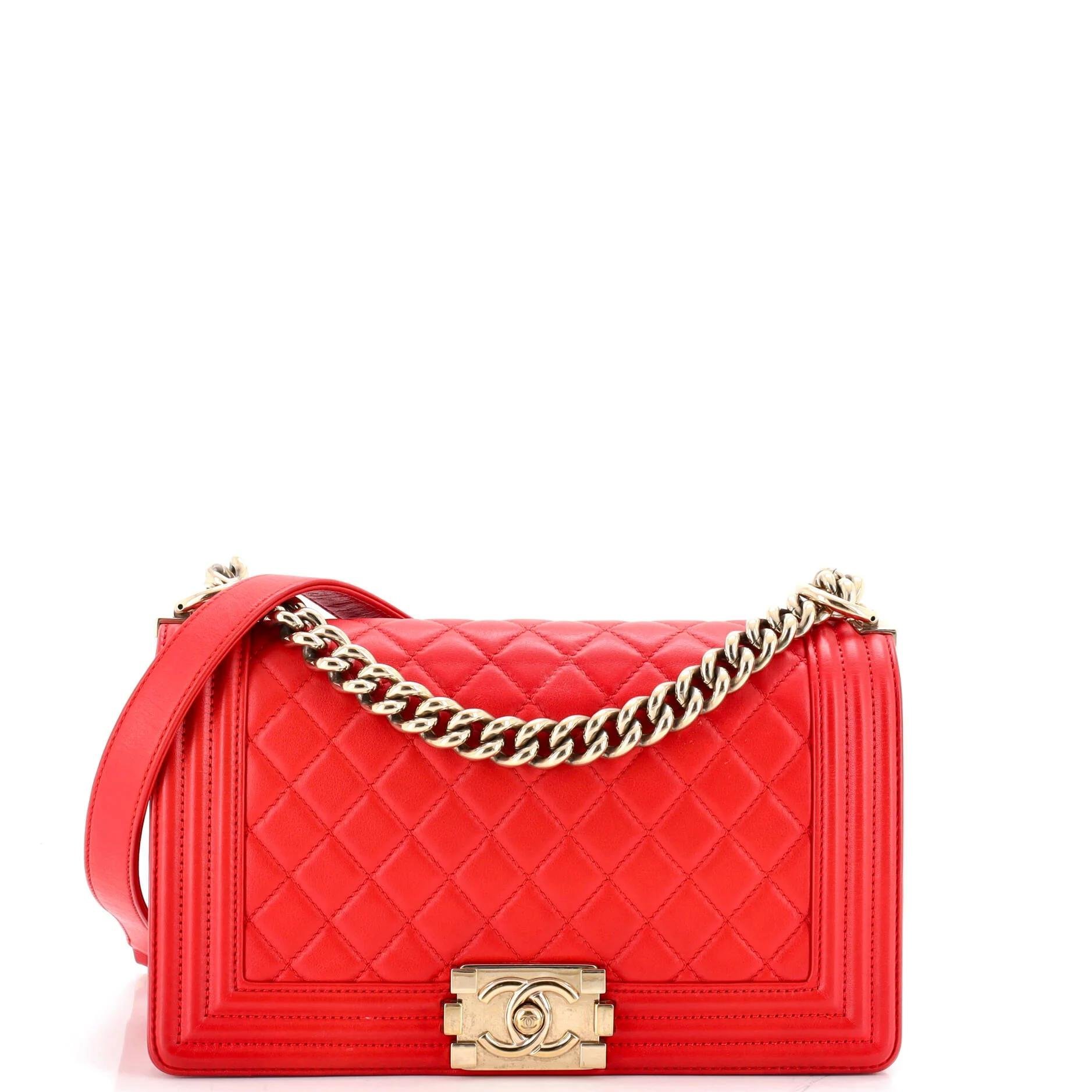 Boy leather handbag