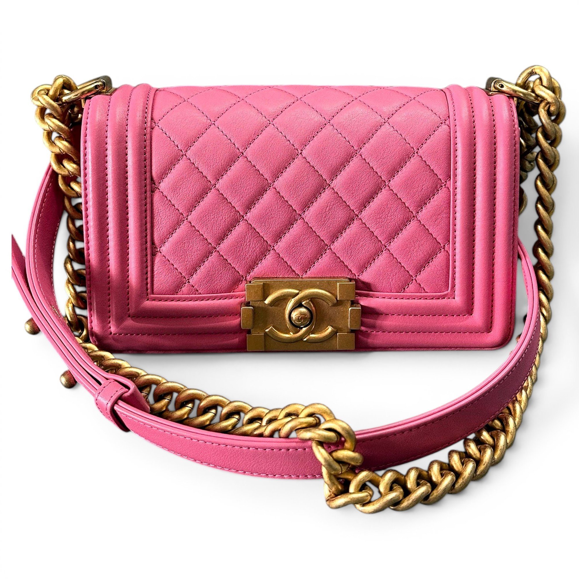 Boy leather handbag
