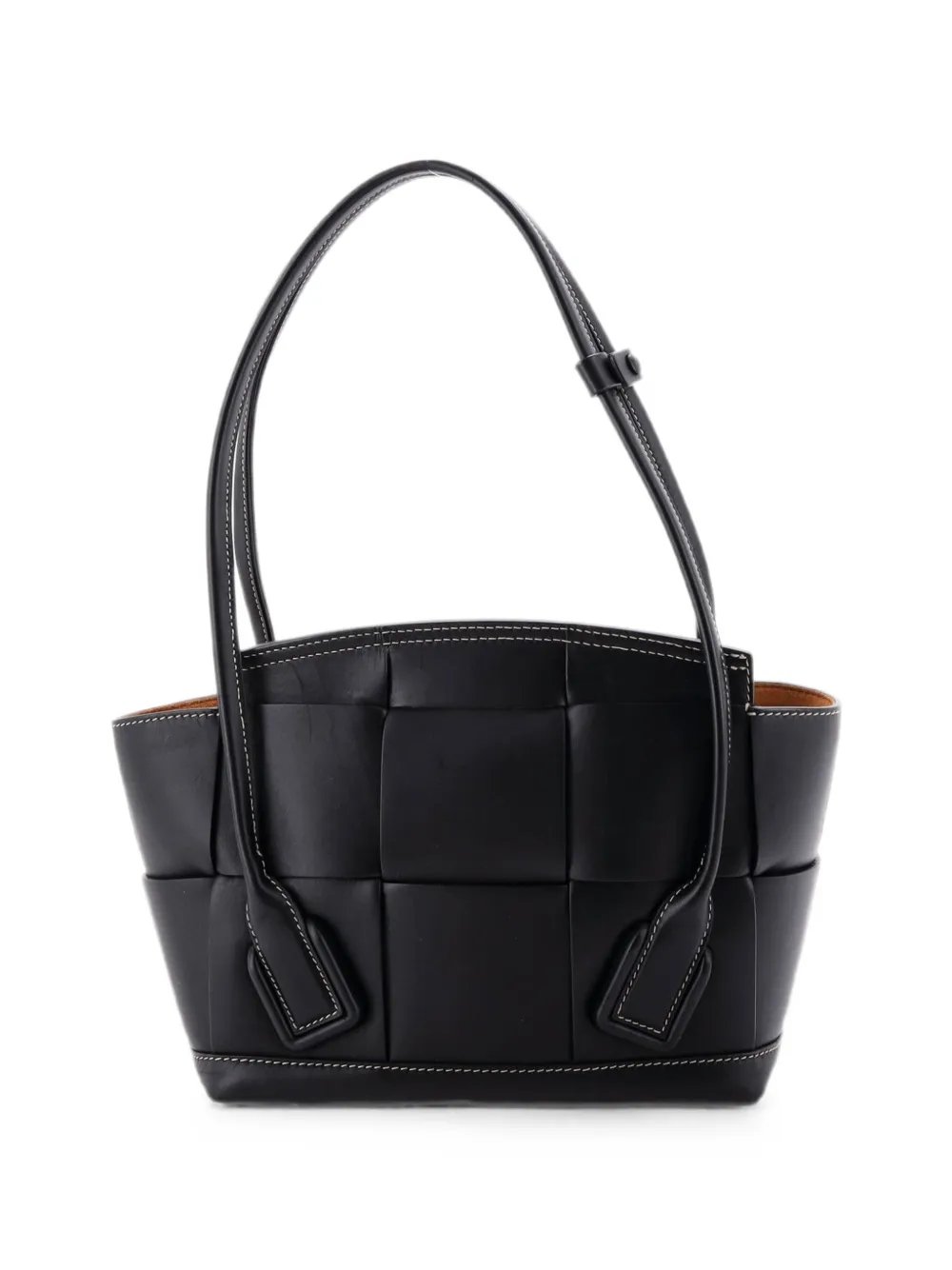 Arco Bag Maxi Intrecciato Leather Small shoulder bag
