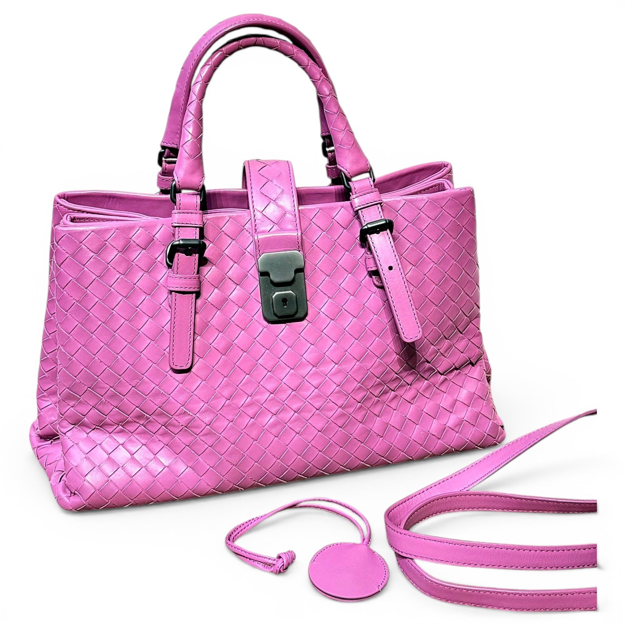 Roma leather handbag