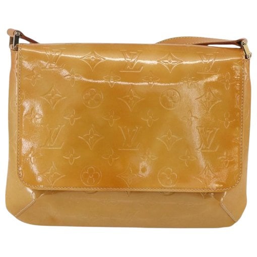 Thompson patent leather handbag