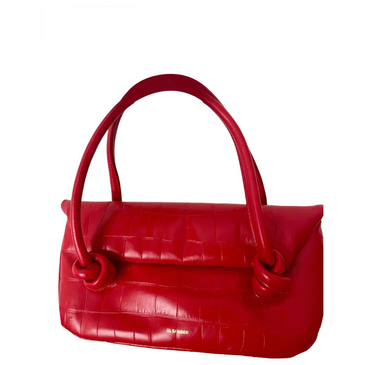 Tangle leather handbag