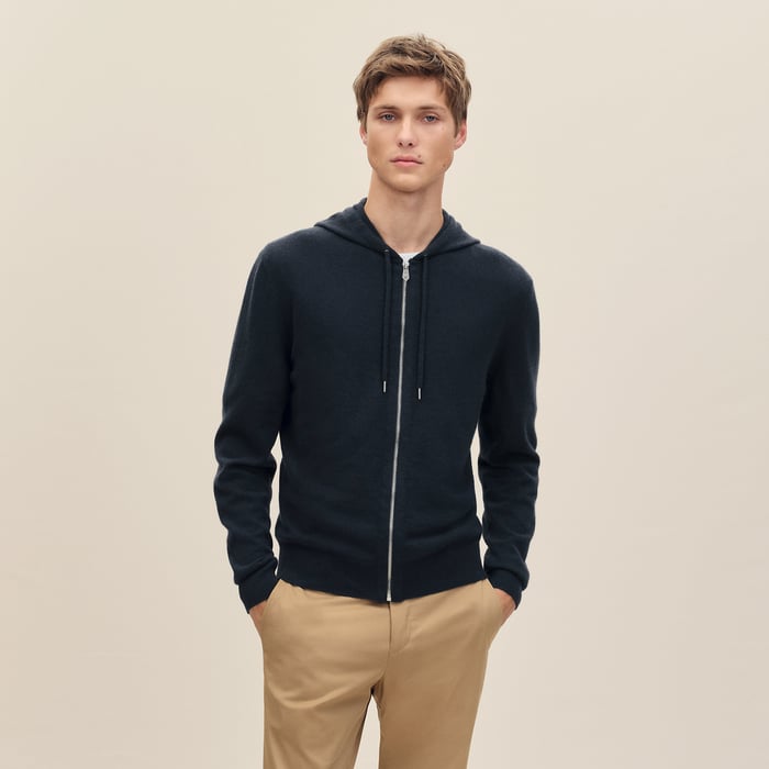 Marine "Maillon Chaine d'Ancre" Hooded Jacket