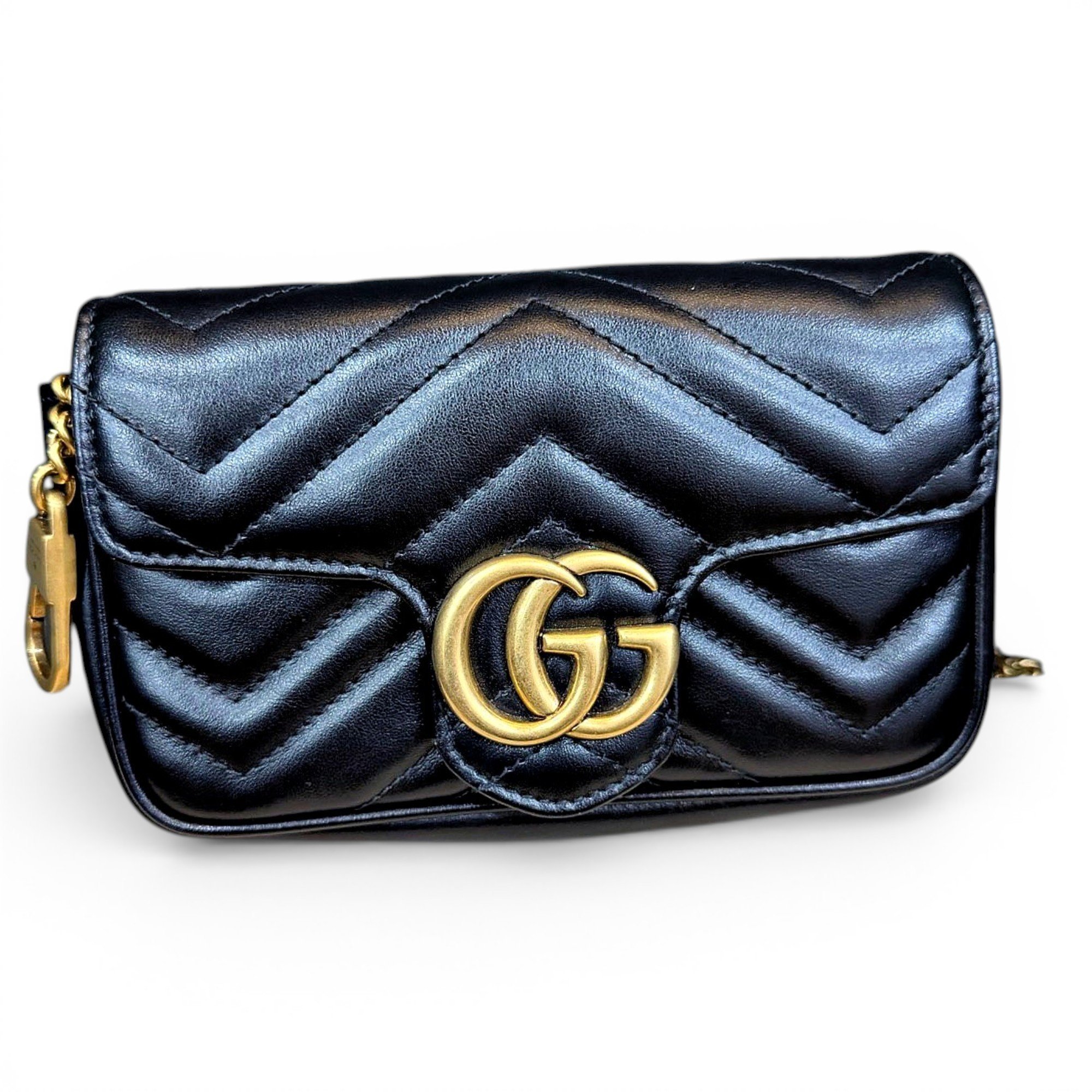 GG Marmont Flap leather crossbody bag