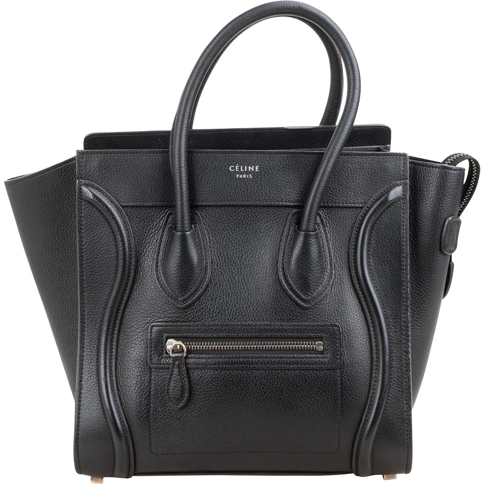 Luggage leather handbag