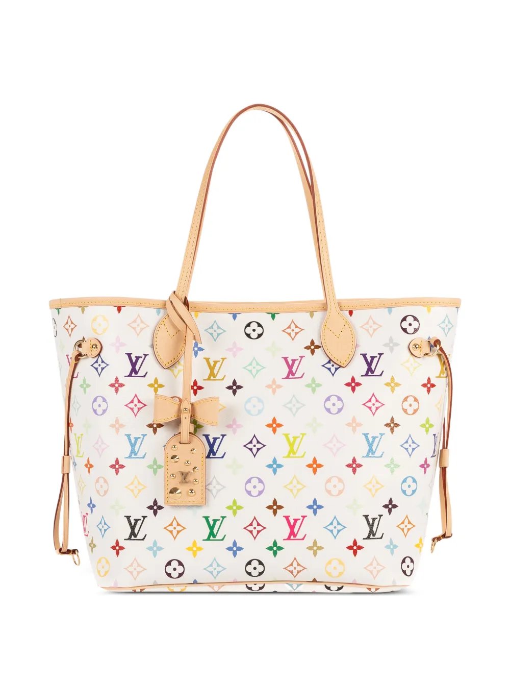 x Takashi Murakami MM Neverfull multicolour tote bag