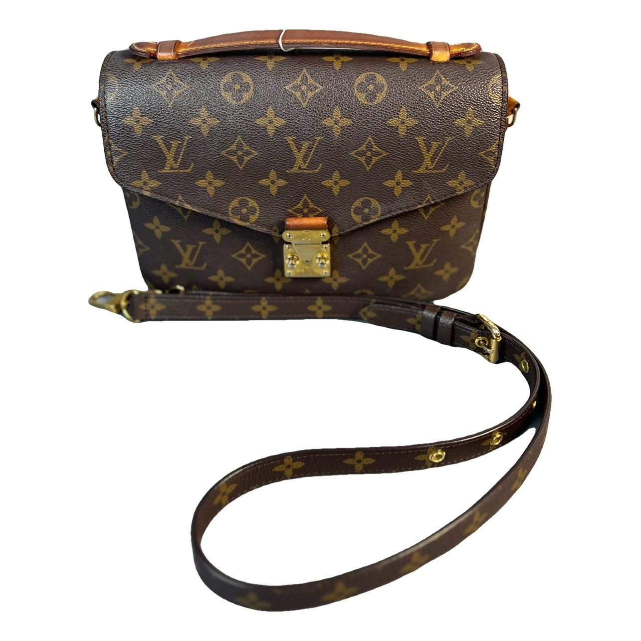 Metis leather handbag