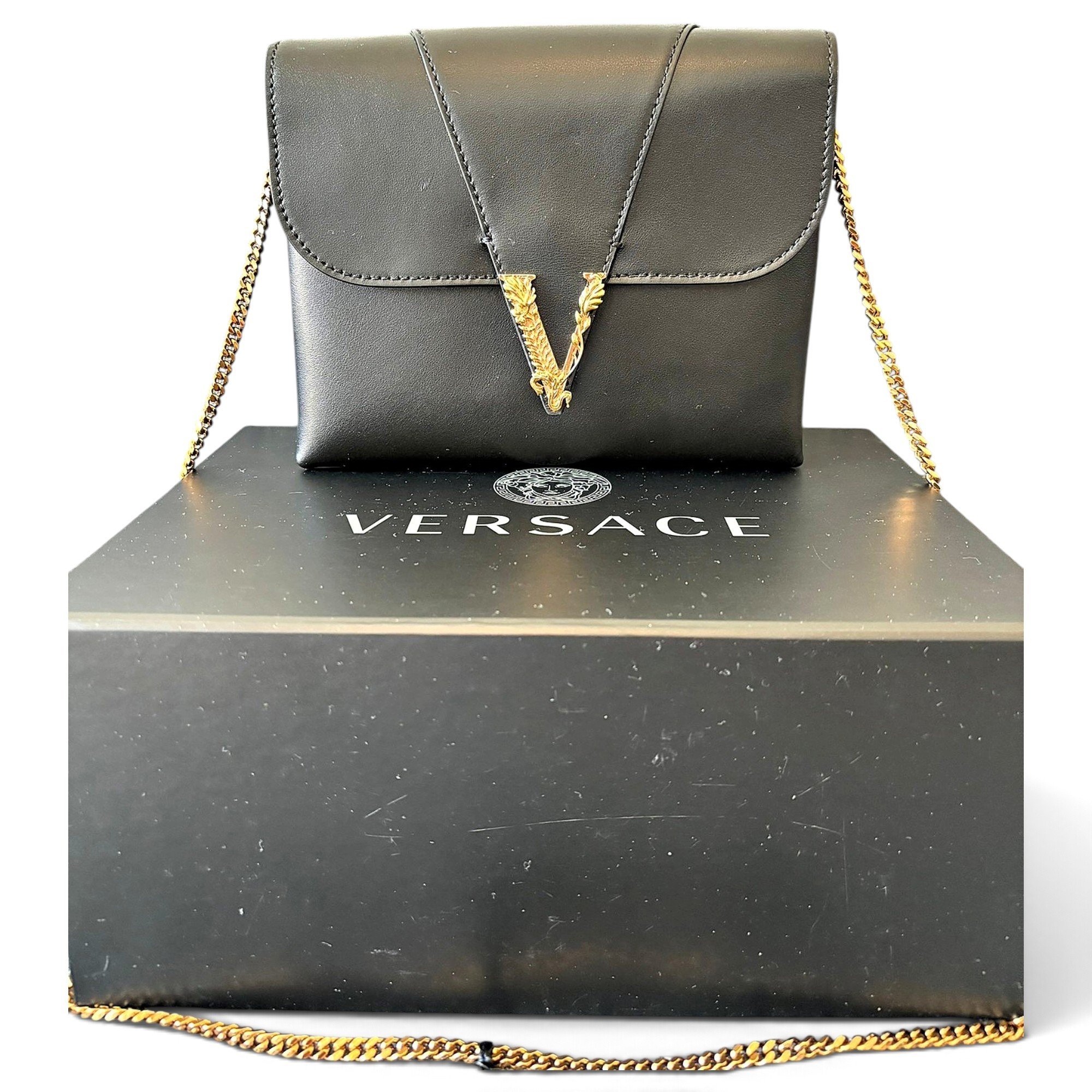 Virtus leather handbag