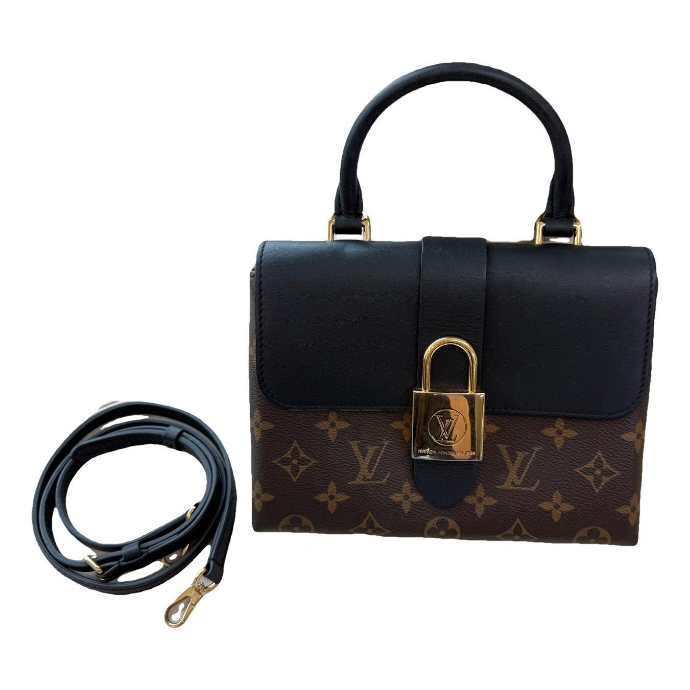 Locky BB leather handbag