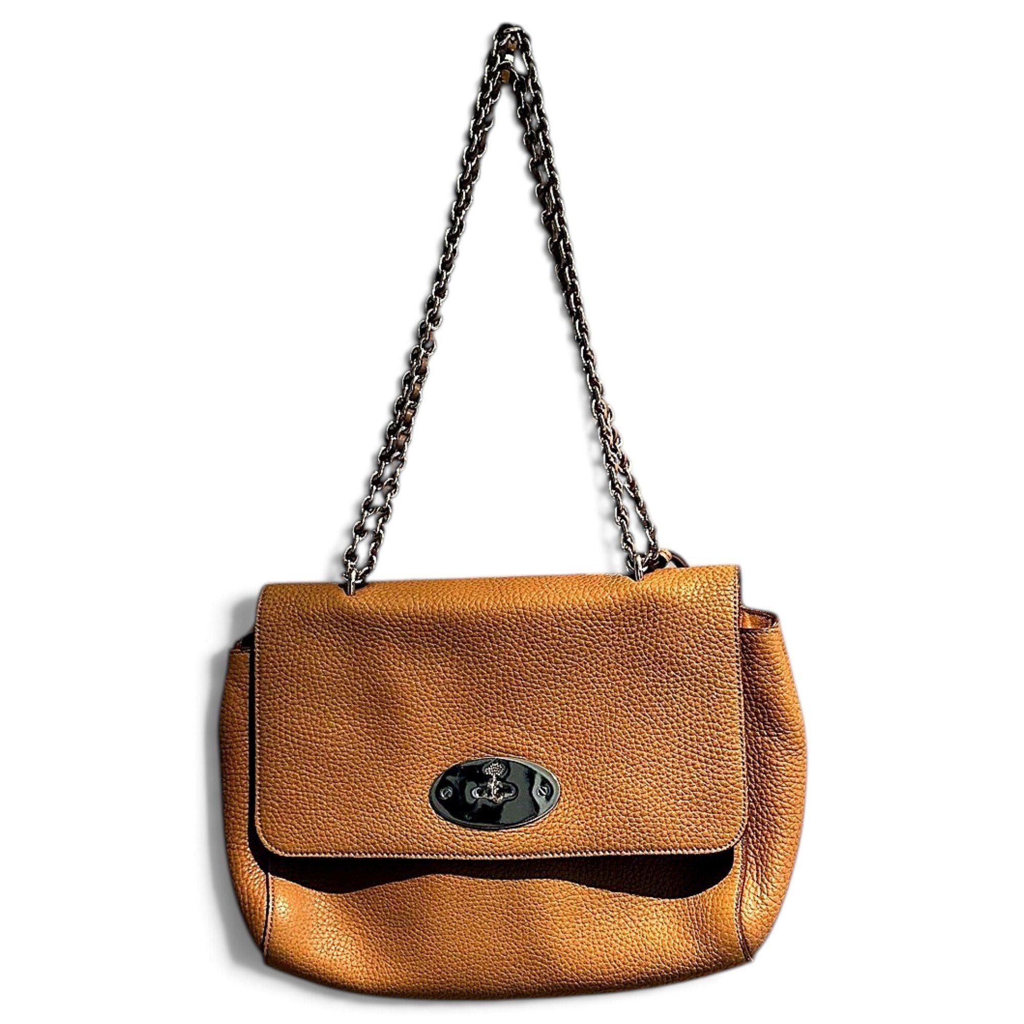 Lily leather handbag