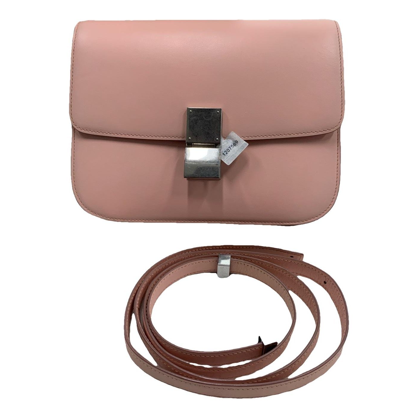 Classic leather handbag
