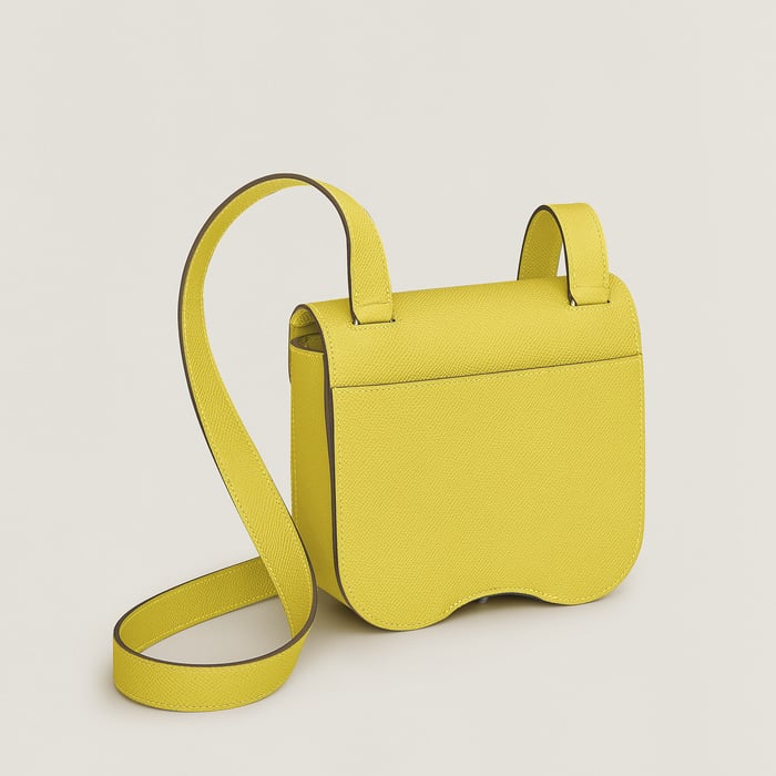 Lime Hermès Della Cavalleria Mini Bag