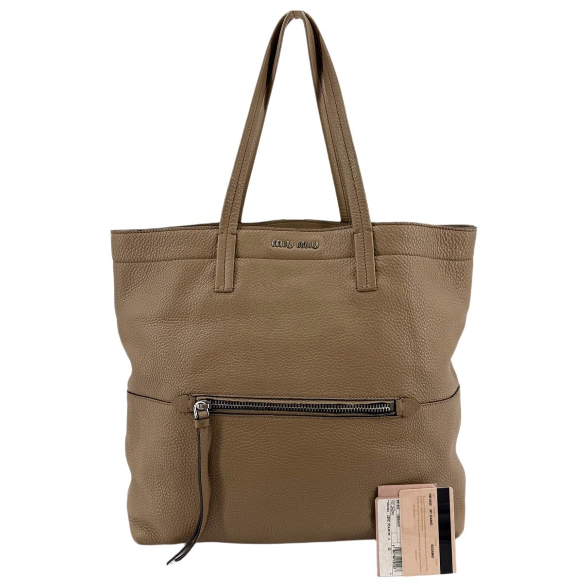 Vitello leather handbag