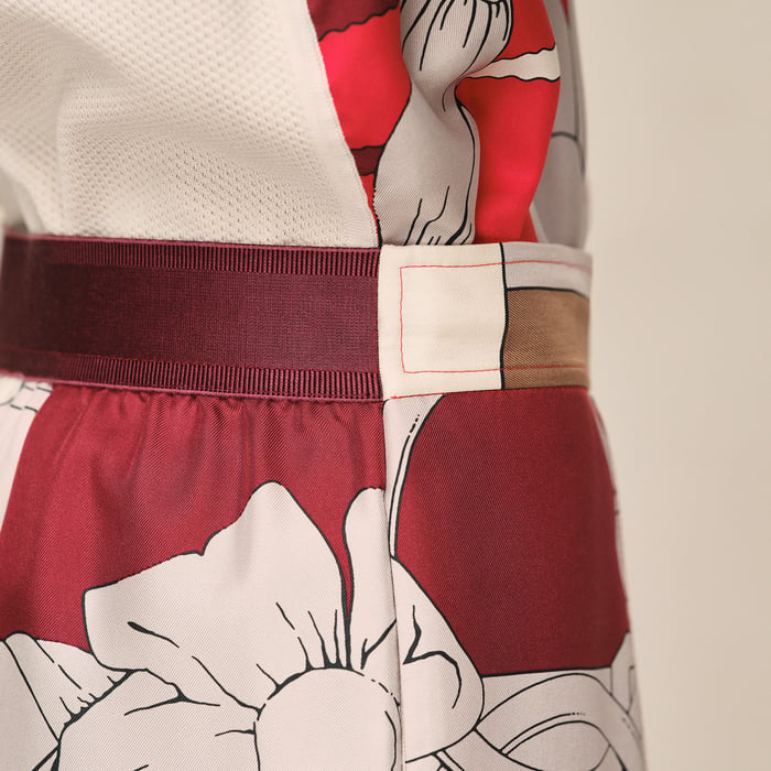 Beige Amande "Grand Manege Detail Remix" Short Pants