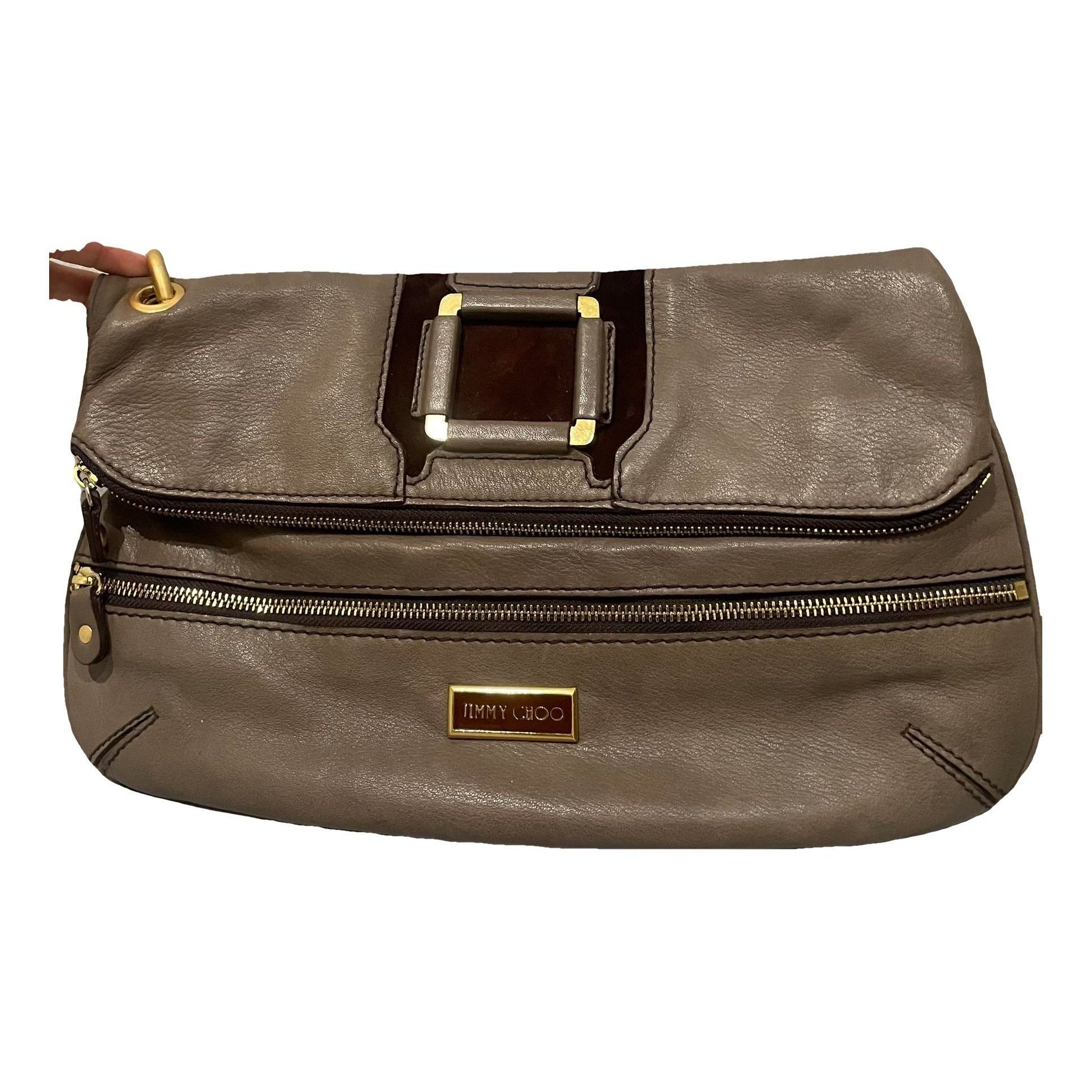 Jimmy Choo Leather clutch bag