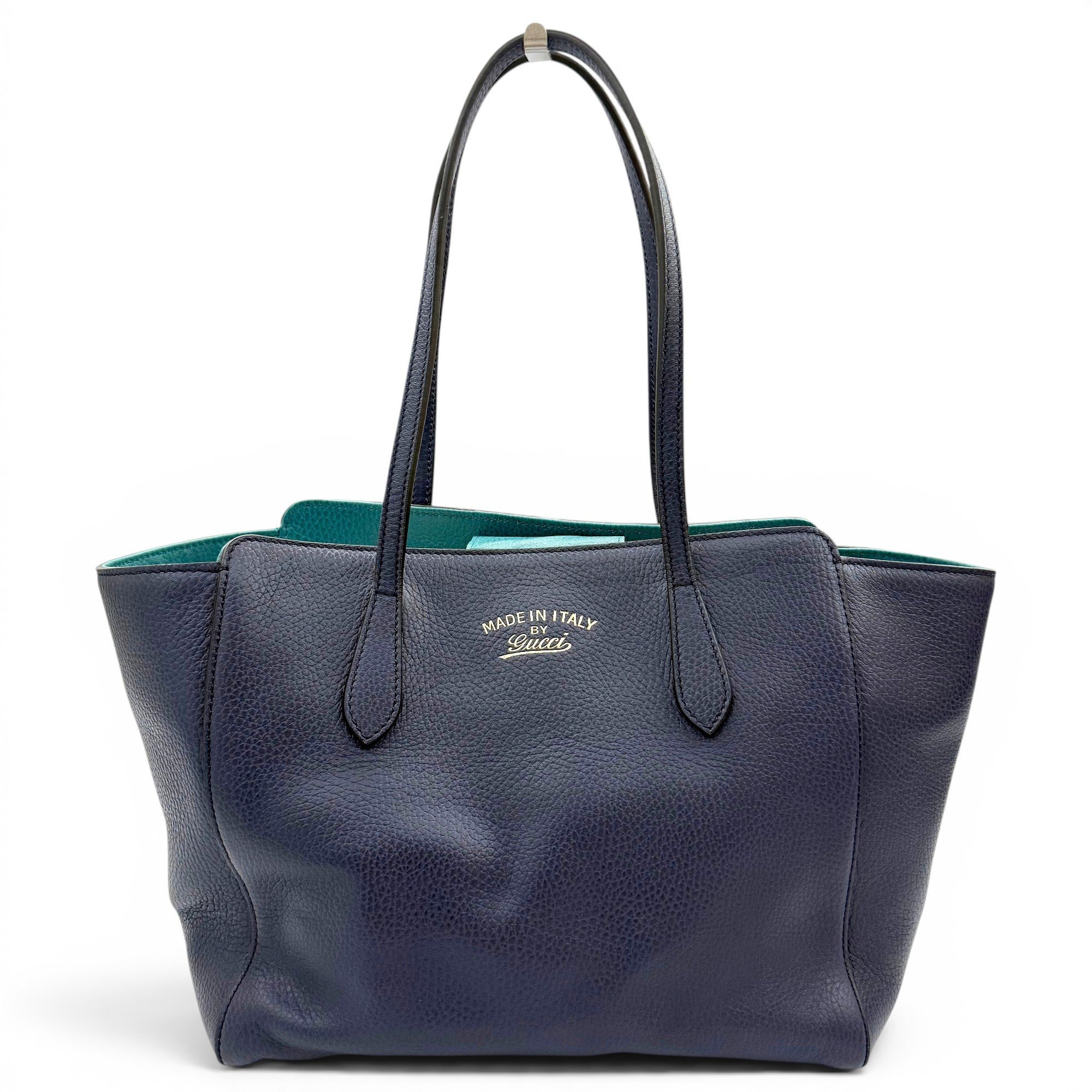 Swing leather tote