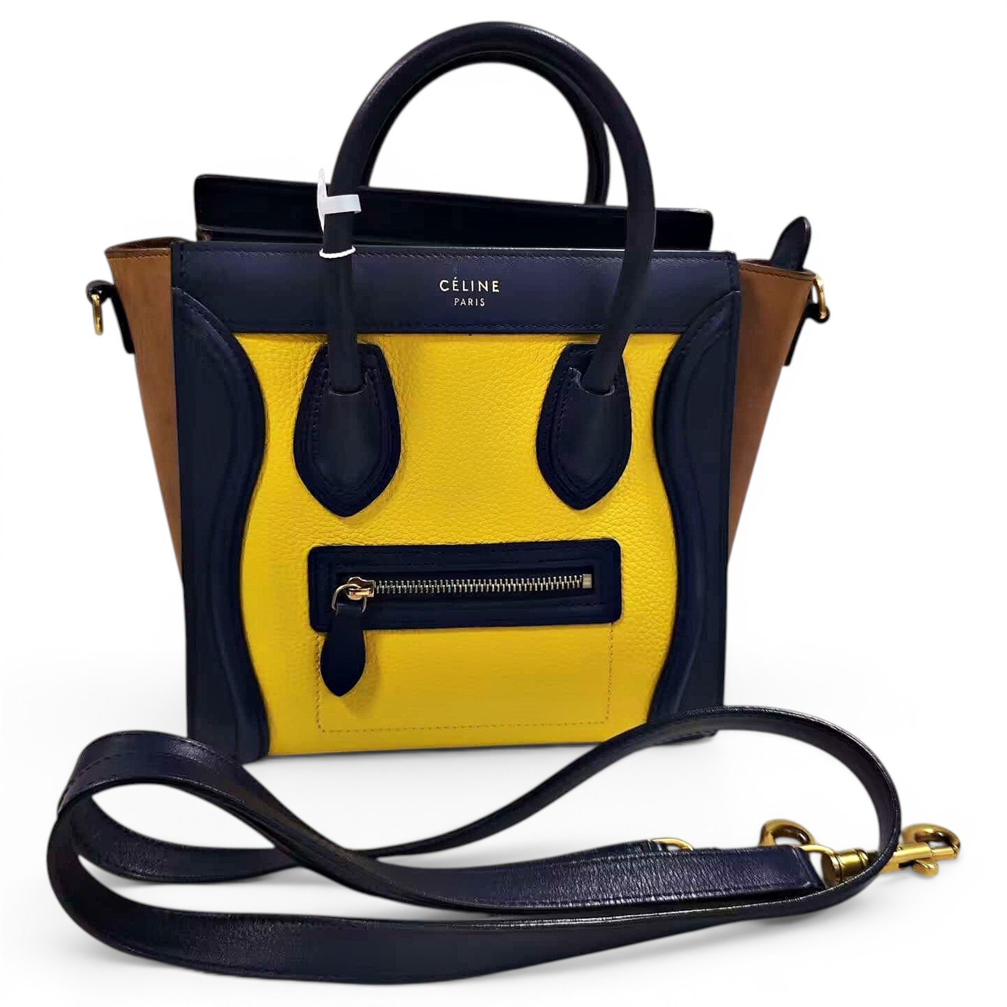 Nano Luggage leather handbag