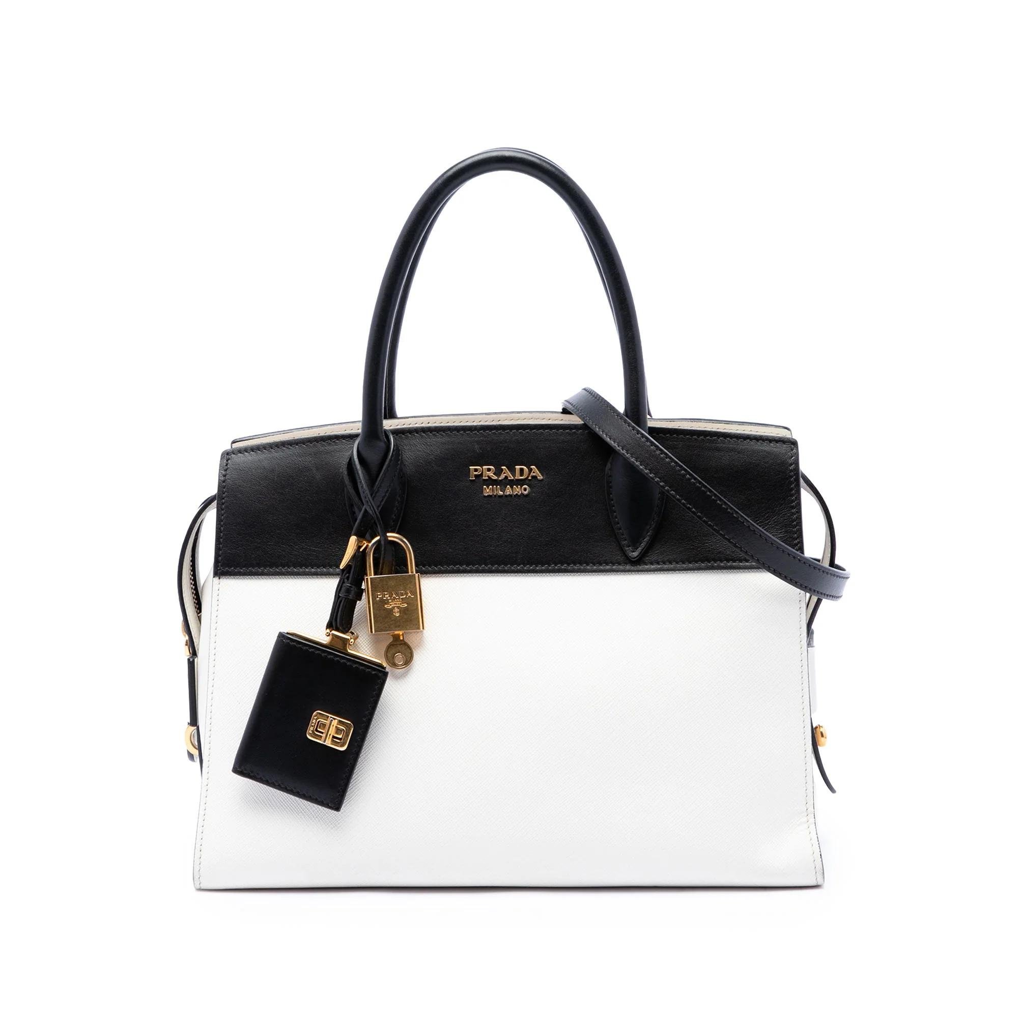Esplanade leather satchel