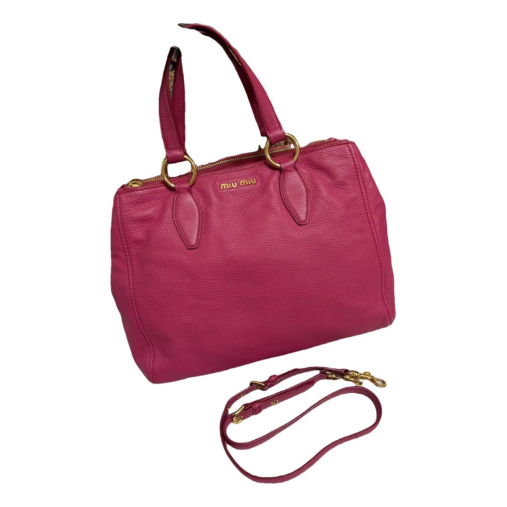 Leather crossbody bag