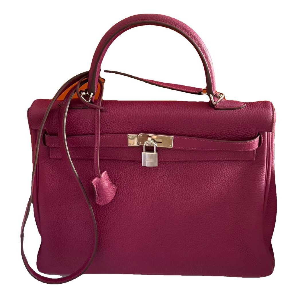 Kelly 32 leather handbag