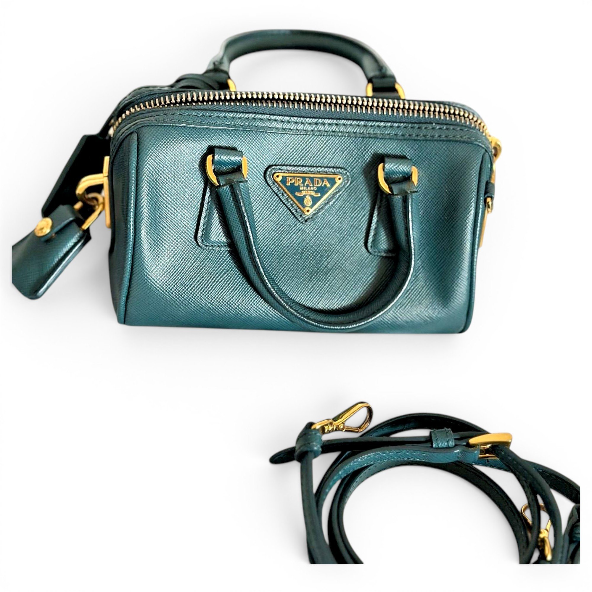 Bowling leather bowling bag