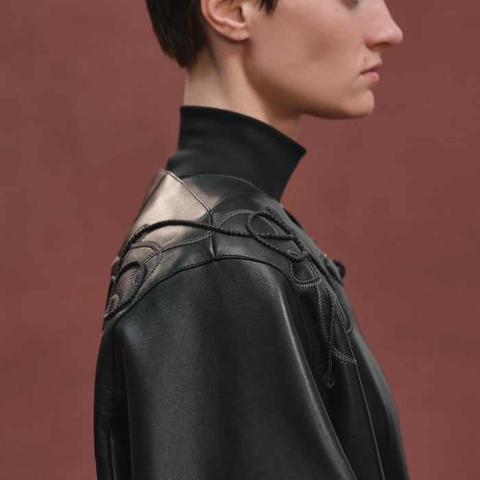 Noir Embroidered Jacket