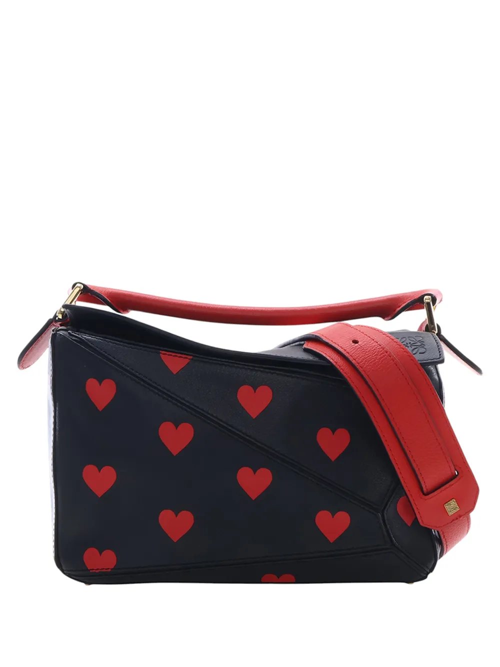 Loewe 2017 Small Calfskin Heart Puzzle satchel