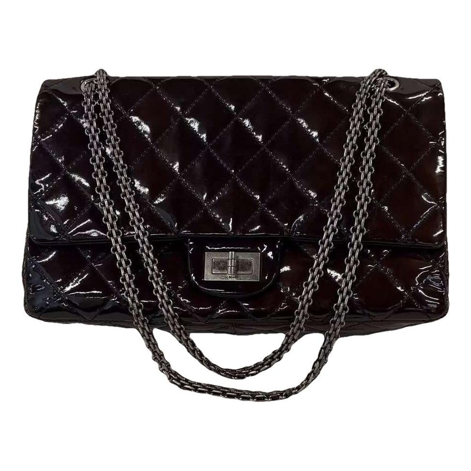 2.55 patent leather handbag