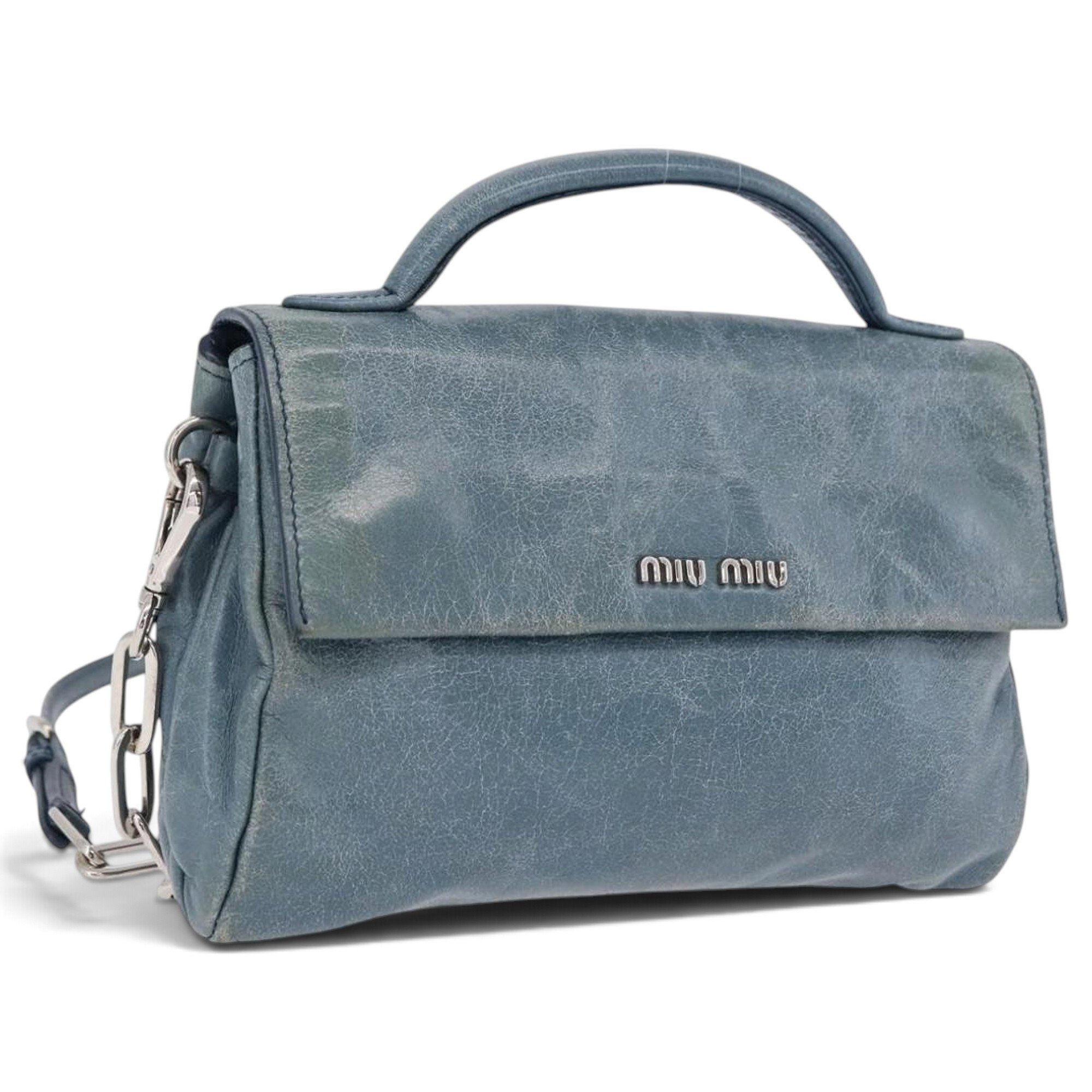 Vitello leather handbag