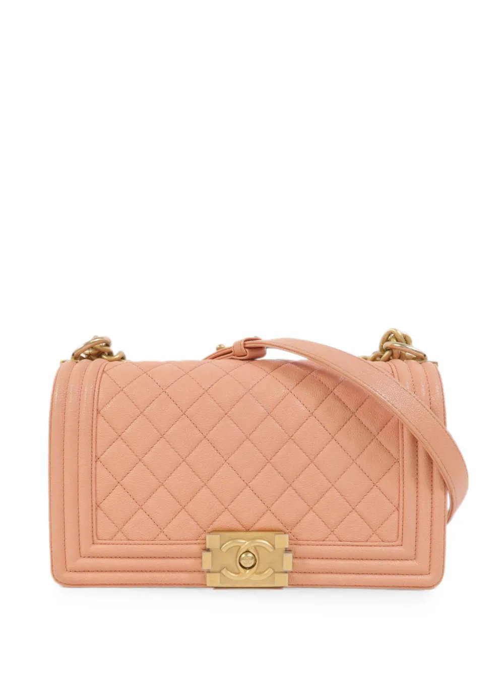 25 Boy diamond-quilted shoulder bag