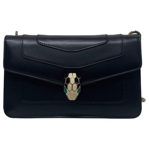 Bvlgari Serpenti leather handbag