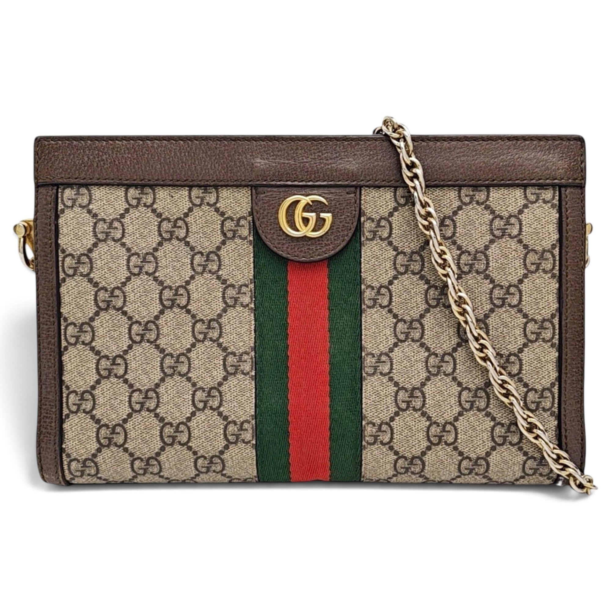 Ophidia leather handbag