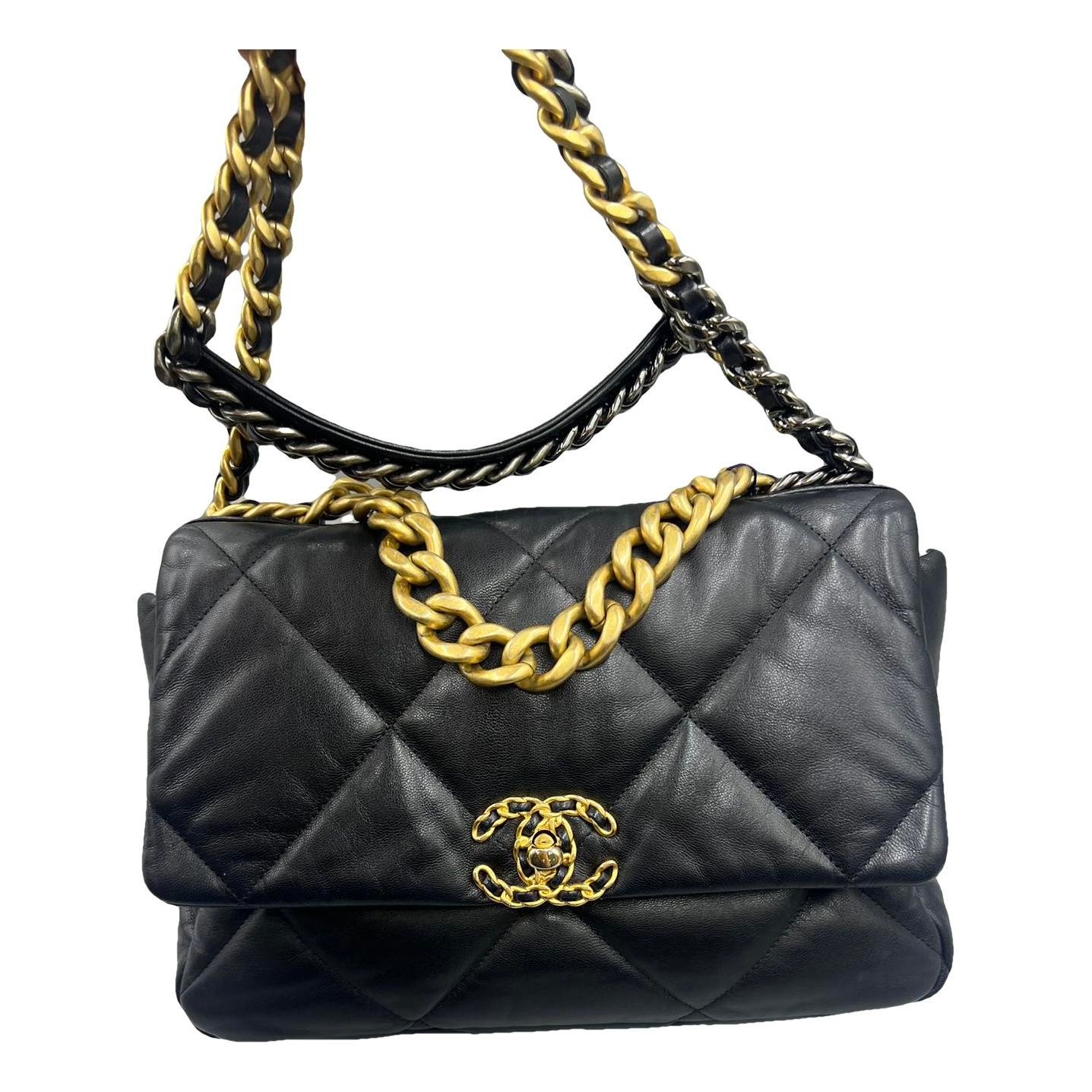 Chanel 19 leather handbag