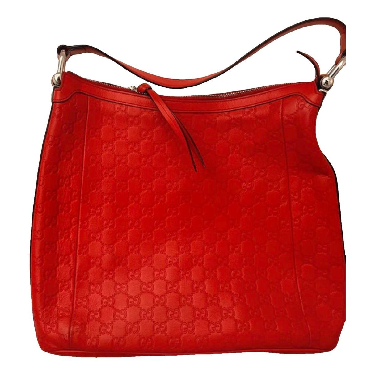 Leather handbag