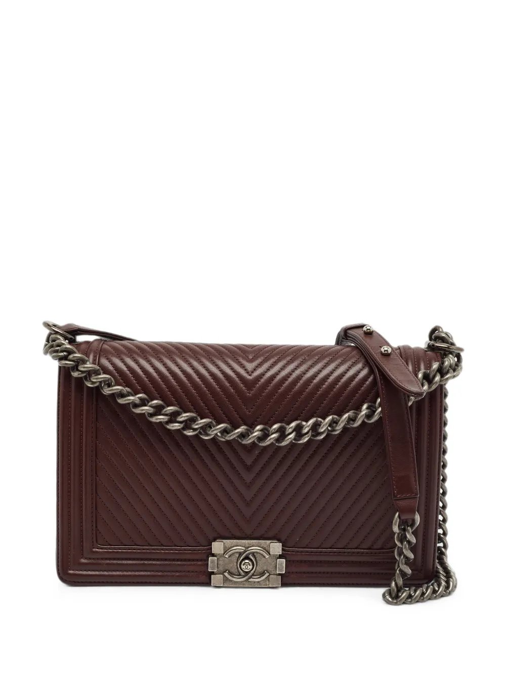 Boy chevron shoulder bag