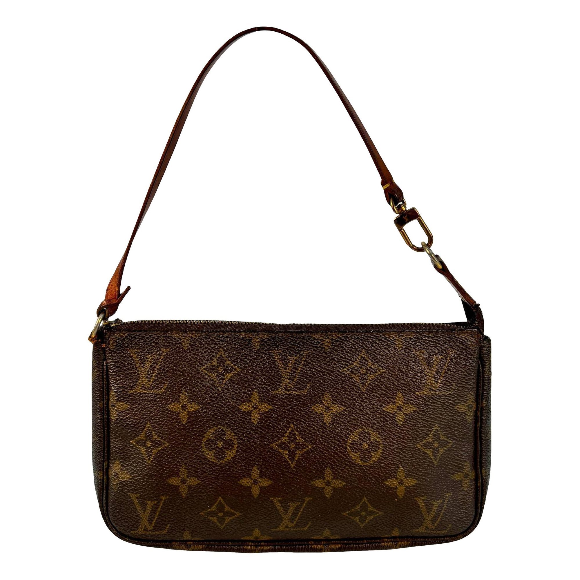 Pochette Accessoire leather handbag