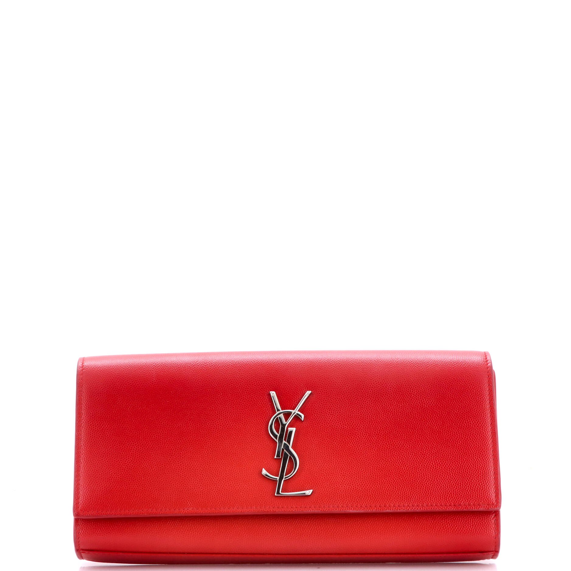 Classic Monogram Clutch Leather Long