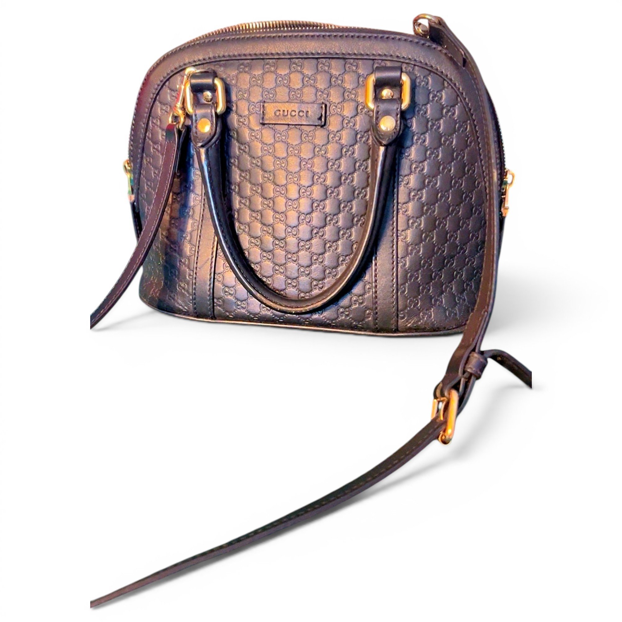 Leather handbag