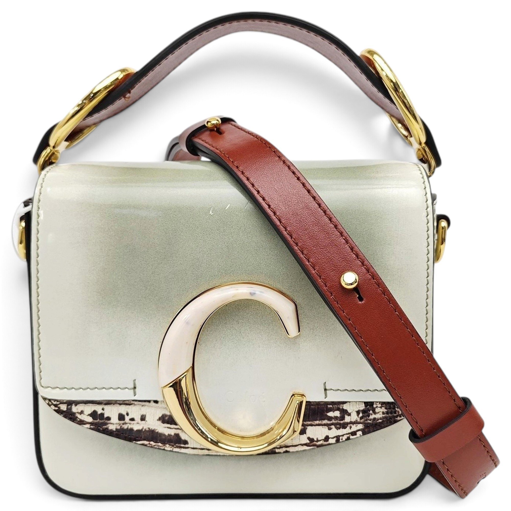 Leather handbag