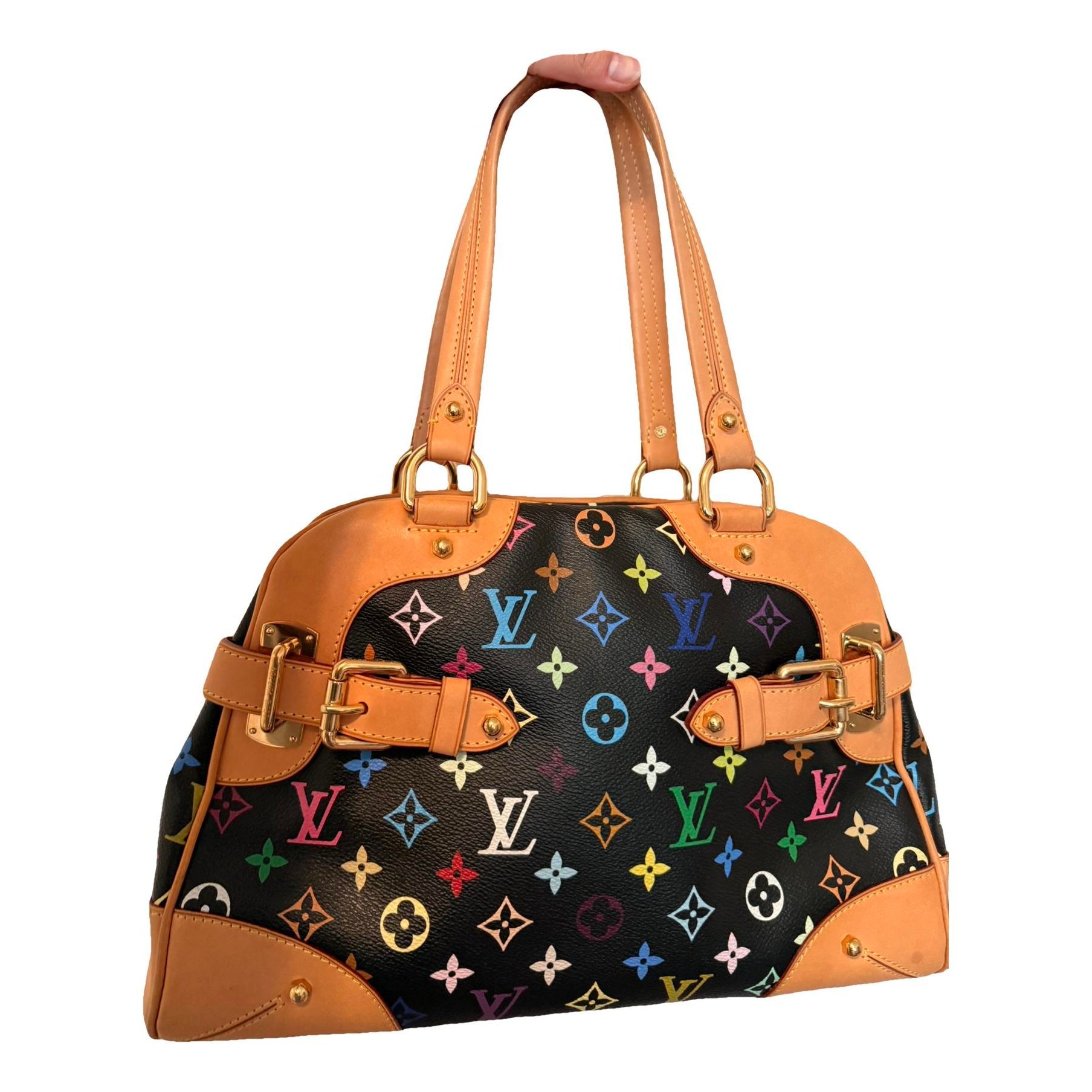 Leather handbag